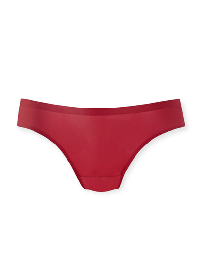 Ice-Silk Seamless Mid-Rise Nude-Feel Breathable Women’s Briefs